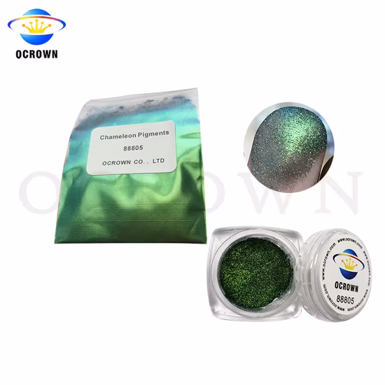 Chamäleon-Chrom-Spiegel-Nagelkunst-Glimmerpulver in Kosmetikqualität, Cameleon-Pigment